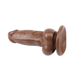 Dildo Jumbo Jack 6 con Vibración marrón - Imagen 6