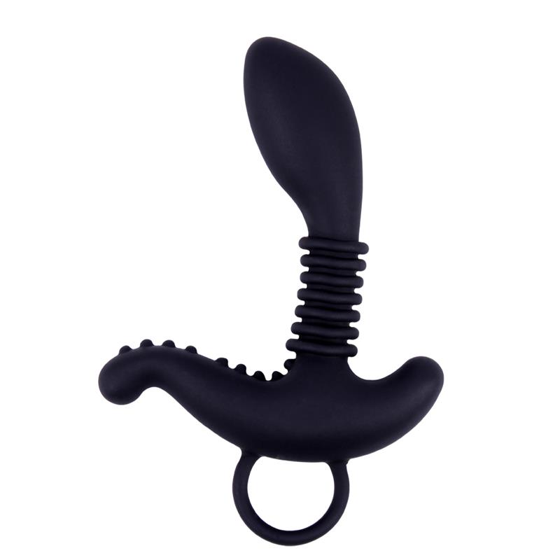 estimulador-anal-booty-exciter-silicona-negro Estimulador Anal Booty Exciter Silicona Negro - Imagen 1