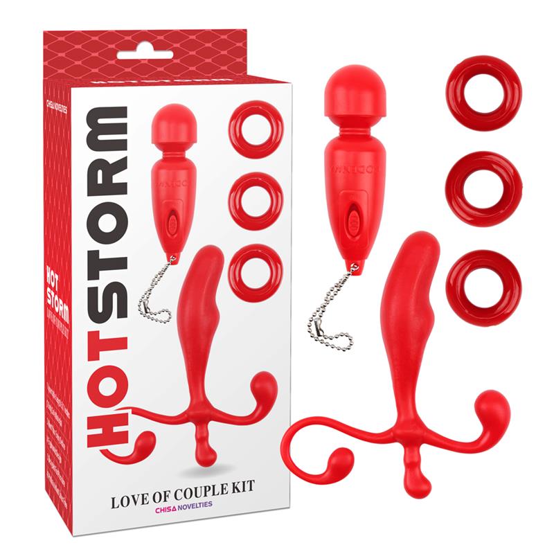 kit-anal-wave-probe-rojo Kit Anal Wave Probe Rojo - Imagen 1