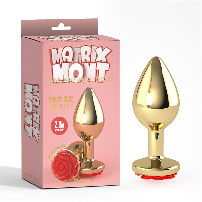 plug-anal-con-joya-showy-talla-m Plug Anal con Joya Showy Talla M - Imagen 1