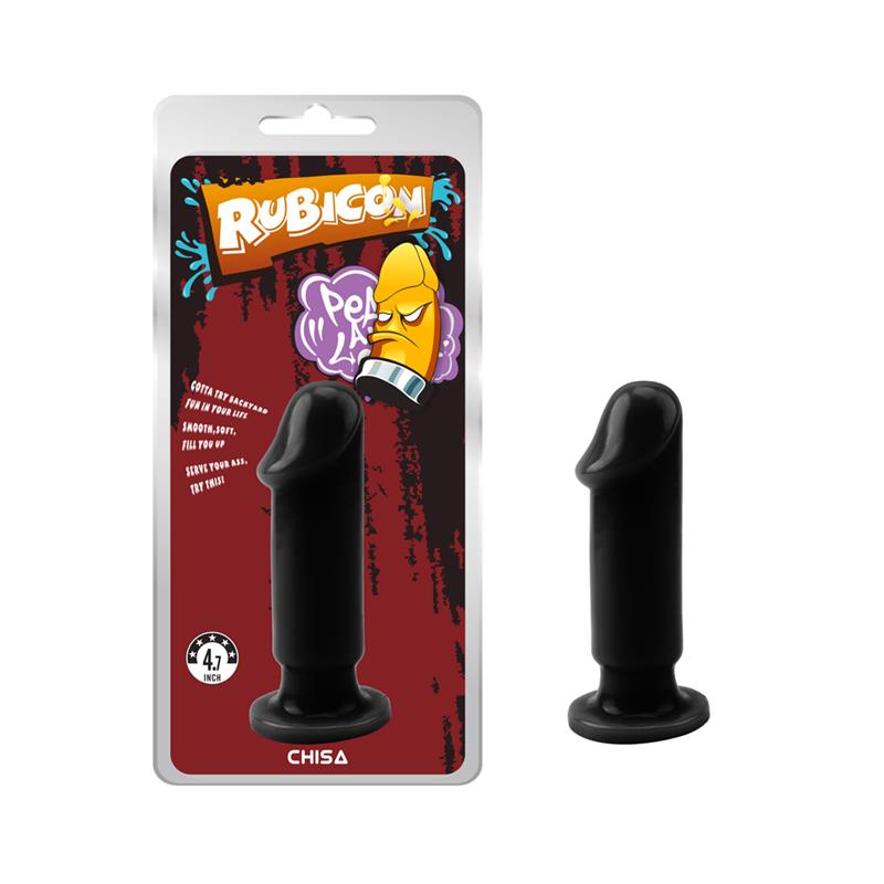 plug-anal-evil-talla-m-125-x-37-cm-negro Plug Anal Evil Talla M 12.5 x 3.7 cm Negro - Imagen 1