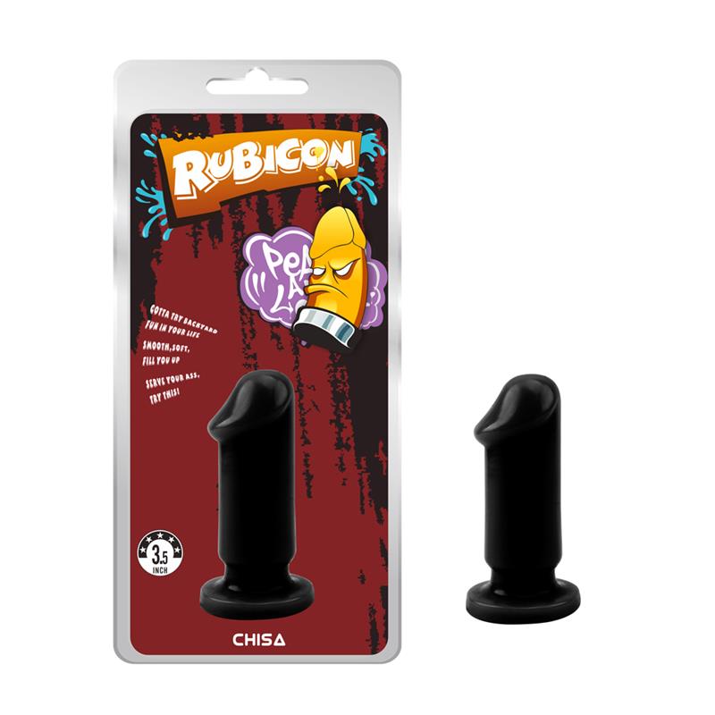 plug-anal-evil-talla-s-9-x-33-cm-negro Plug Anal Evil Talla S 9 x 3.3 cm Negro - Imagen 1