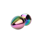 Rainbow Gem Plug Anal Multicolor con Joya Talla M - Imagen 5