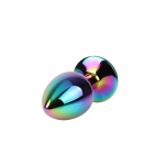 Rainbow Gem Plug Anal multicolor con Joya Talla S - Imagen 5