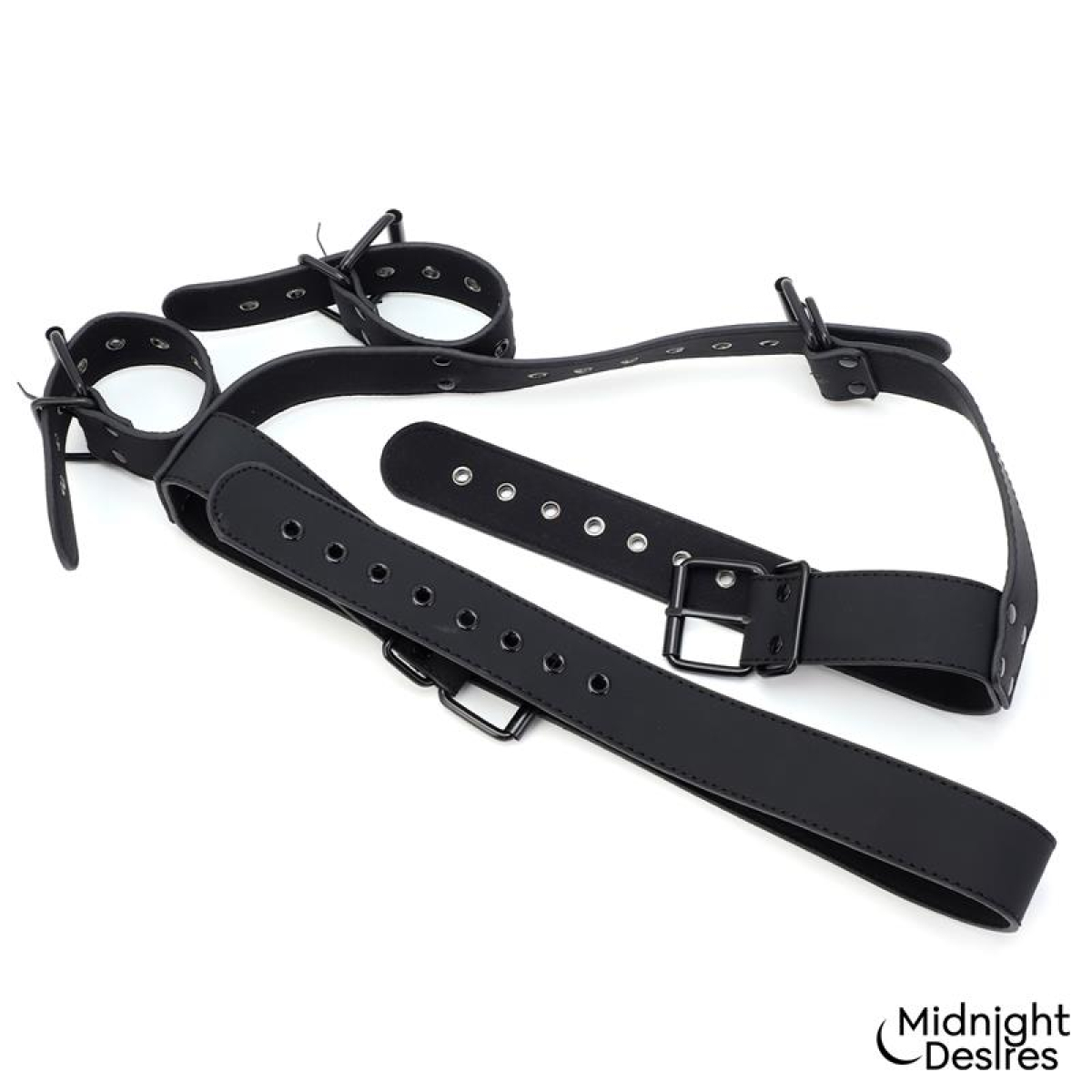 Set de Restricciones con Collar y Esposas - Imagen 4