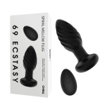 Spiral Mellow Plug Anal con Vibración y Control Remoto - Imagen 6