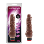 Vibrador T-Skin 7.8" Marron
