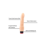 Vibrador T-Skin 8.1 Natural - Imagen 7