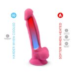 Dildo Dual density Brilla en la Oscuridad Mod 1 - 7 - Imagen 6
