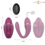SANDRA VIBRADOR & ESTIMULADOR DE PINZAS CON GOLPETEO CONTROL REMOTO - Imagen 2