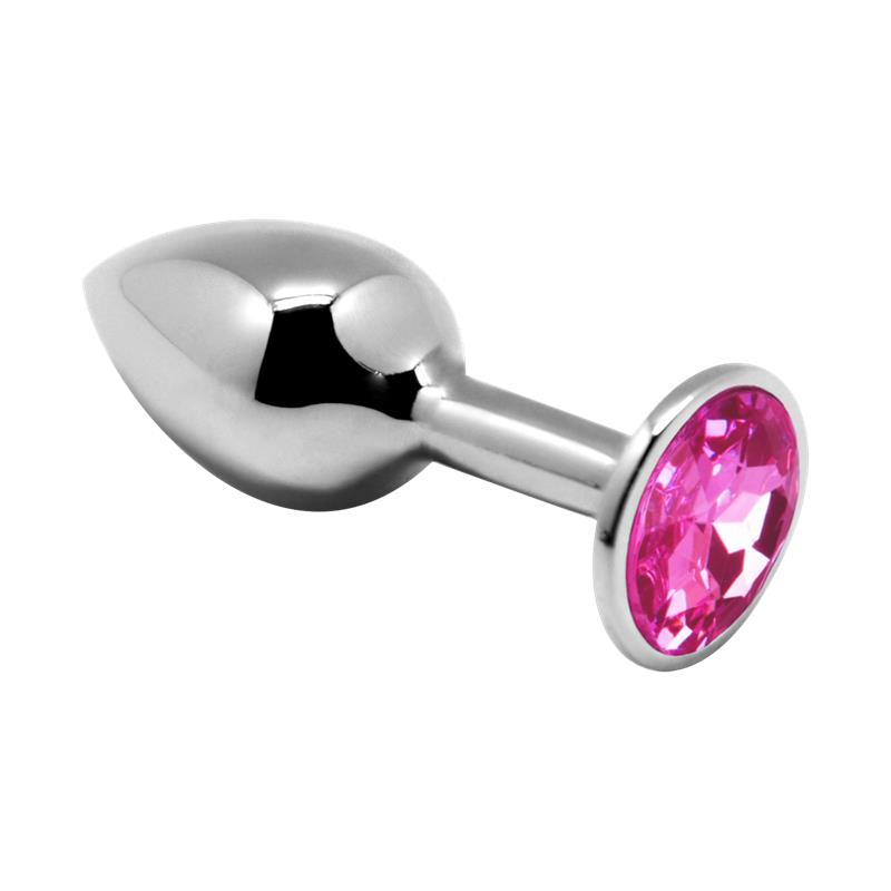 plug-anal-con-joya-rosa-talla-l Plug Anal con Joya Rosa Talla L - Imagen 1