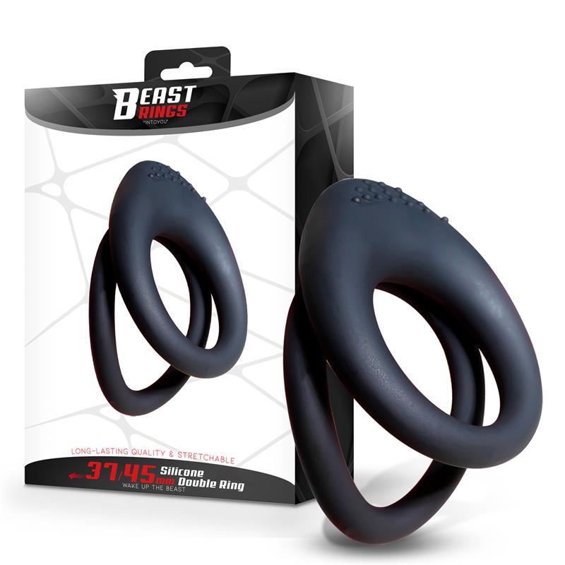 anillo-doble-para-el-pene-3745-mm Anillo Doble para el Pene 37/45 mm - Imagen 1