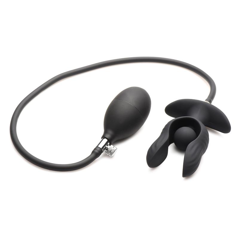 dark-pearl-plug-anal-con-inflado-y-vibracion-con-control-remoto Dark Pearl Plug Anal con Inflado y Vibración con Control Remoto - Imagen 1