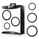 Set de 3 Anillos para el Pene Silicona S, M y L