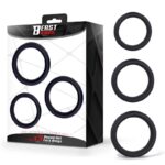 Set de 3 Anillos para el Pene Silicona S, M y L