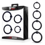 Set de 4 Anillos para el Pene Silicona