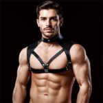 Darius Arnés Masculino para el Pecho Cuero Vegano