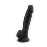 Dildo Dual Density Mod. 1 - 7 Negro - Imagen 2