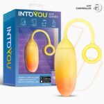 Huevo con APP Silicona Doble Capa Amarillo/Naranja - Imagen 2