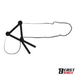 Lasso Anillo para el Pene Silicona Ajustable - Imagen 2