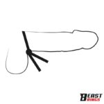 Lasso Anillo para el Pene Silicona Ajustable - Imagen 2