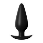 Plug Anal con Peso Interno Pequeño Color Negro