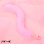 Plug Anal Rosa con Cola de Zorro Rosa - Imagen 3