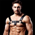 Quovis Arnés Masculino para Bondage Cuero Vegano - Imagen 2