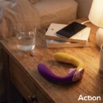 Two Lovers 3 in 1 Vibrador con Finger y Succión - Imagen 7