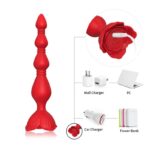 Cadena Anal con Vibración Base de Rosa - Imagen 8