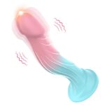 Dildo Bicolor con Vibración - Imagen 4