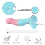 Dildo Bicolor con Vibración - Imagen 6