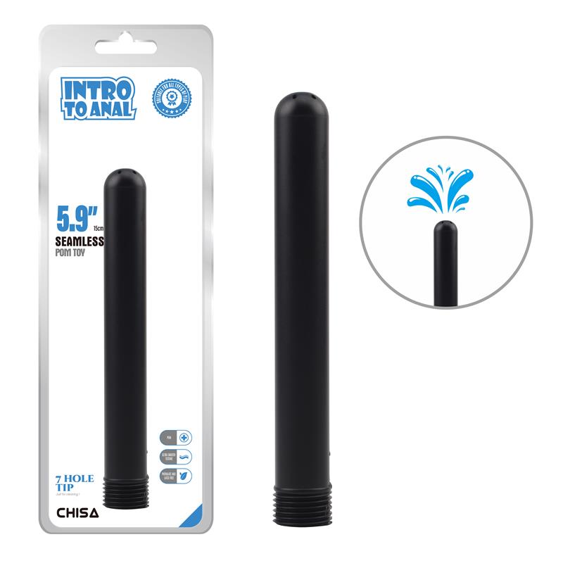 ducha-anal-cleaner-tube-15-cm-negro Ducha Anal Cleaner Tube 15 cm Negro - Imagen 1