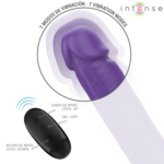 GUNTER DILDO DOBLE VIBRADOR 40 CM MORADO CONTROL REMOTO - Imagen 2