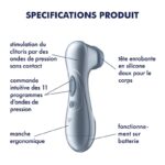 Pro 2 Gen 2 Succionador de Clítoris Battery Series Ice Blue - Imagen 6