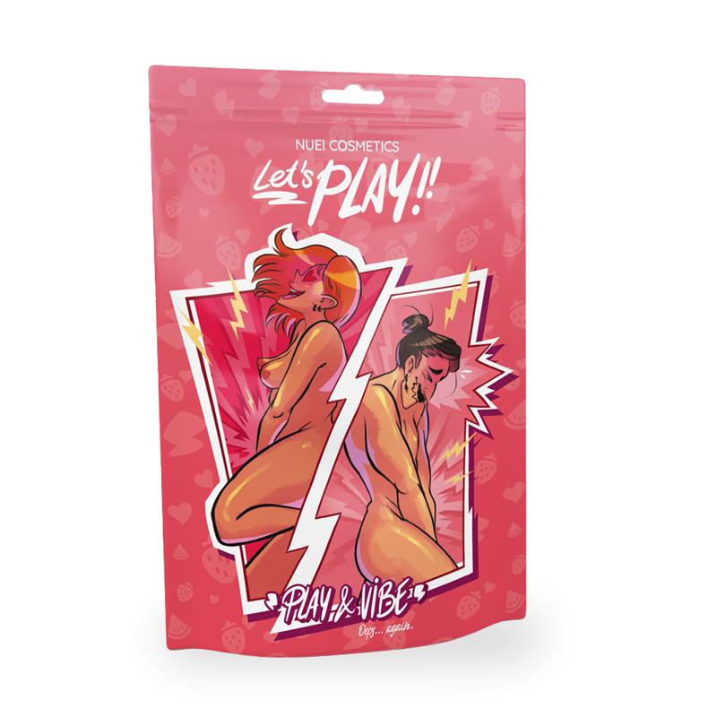 lets-play-play-and-vibe-fresa-120-ml Lets Play!! Play and Vibe Fresa 120 ml - Imagen 1