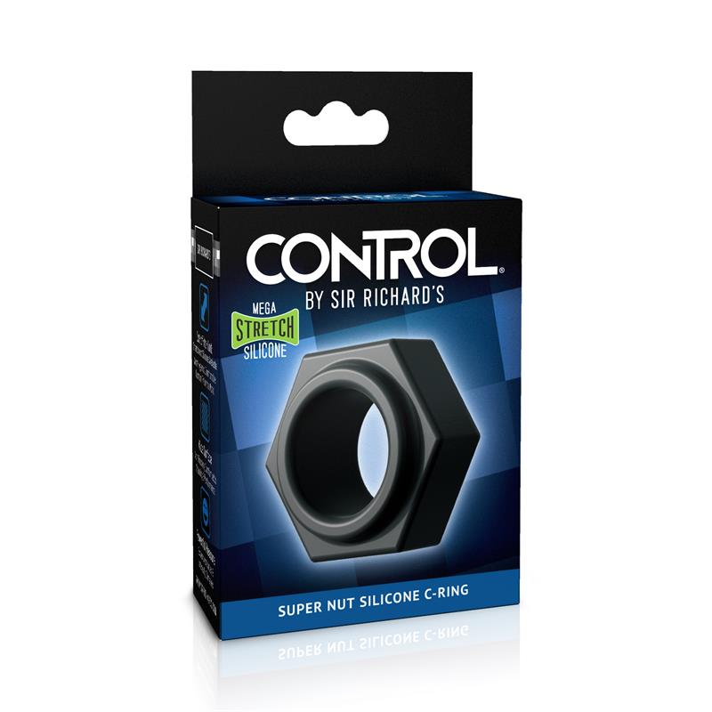 anillo-pene-o-testiculos-control-super-nut-silicona Anillo Pene o Testículos Control Super Nut Silicona - Imagen 1