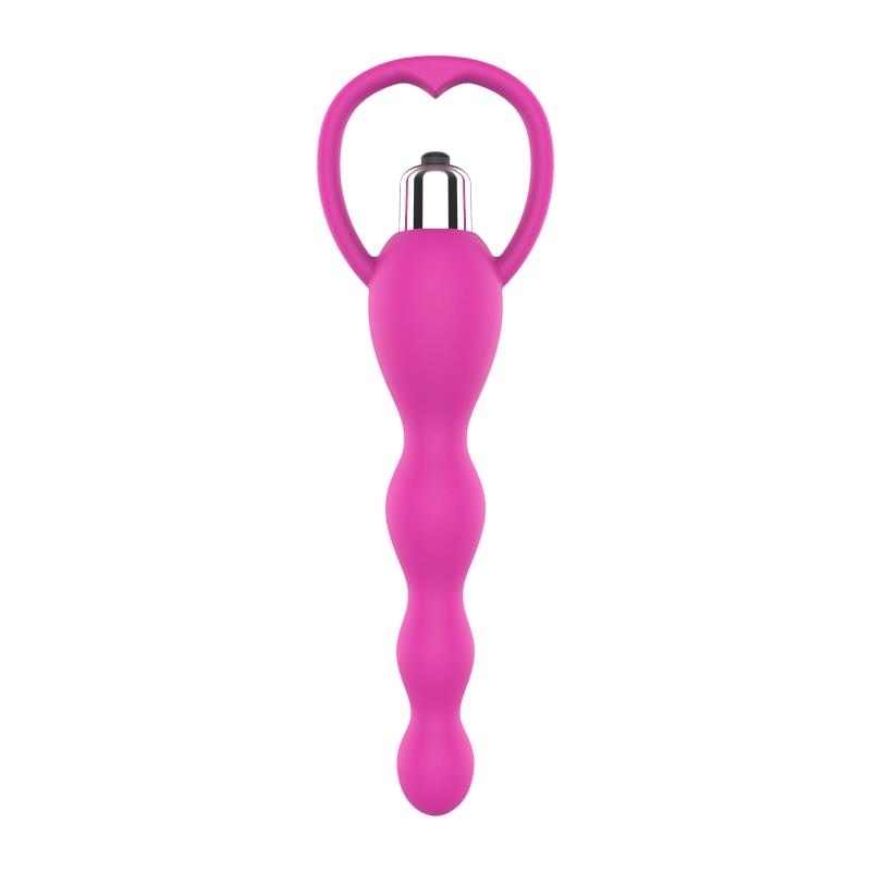 cadena-anal-con-vibracion-rosa Cadena Anal con Vibración Rosa - Imagen 1