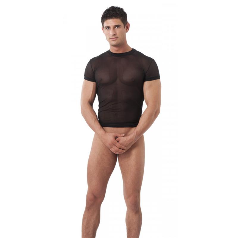 camiseta-rejilla-negro Camiseta Rejilla Negro - Imagen 1