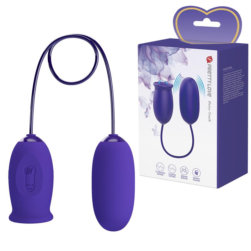 daisy-youth-huevo-vibrador-y-lengua-estimuladora Daisy Youth Huevo Vibrador y Lengua Estimuladora - Imagen 1