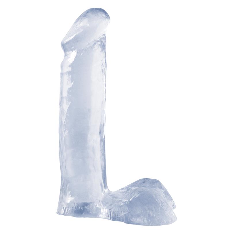 dildo-1905-cm-transparente Dildo 19,05 cm Transparente - Imagen 1