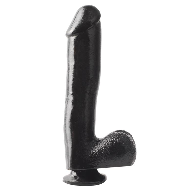 dildo-254-cm-negro Dildo 25,4 cm Negro - Imagen 1