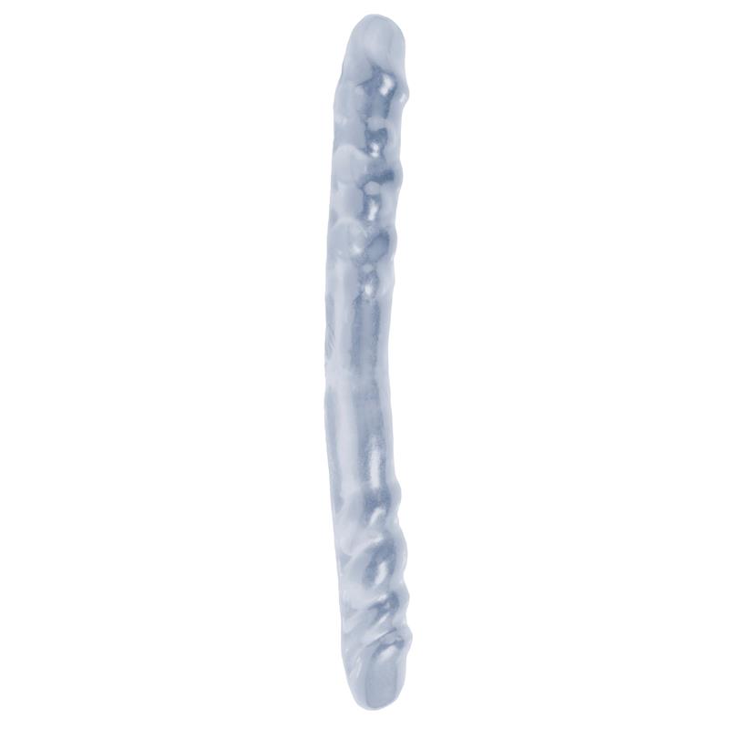 dildo-doble-406-cm-transparente Dildo Doble 40,6 cm Transparente - Imagen 1