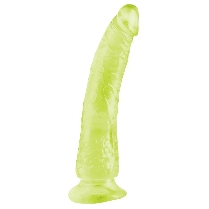 dildo-slim-1778-cm-brilla-en-la-oscuridad Dildo Slim 17,78 cm Brilla en la Oscuridad - Imagen 1