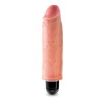 King Cock Vibrador Stiffy de 6 - Color Natural
