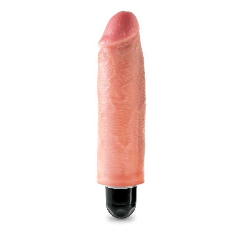 king-cock-vibrador-stiffy-de-6-color-natural King Cock Vibrador Stiffy de 6 - Color Natural - Imagen 1