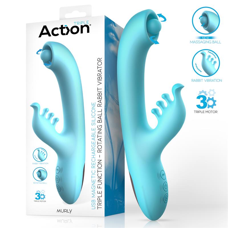 murly-soft-massaging-ball-360-con-vibracion-doble-3-motores Murly Soft Massaging Ball 360º con Vibración Doble - 3 Motores - Imagen 1