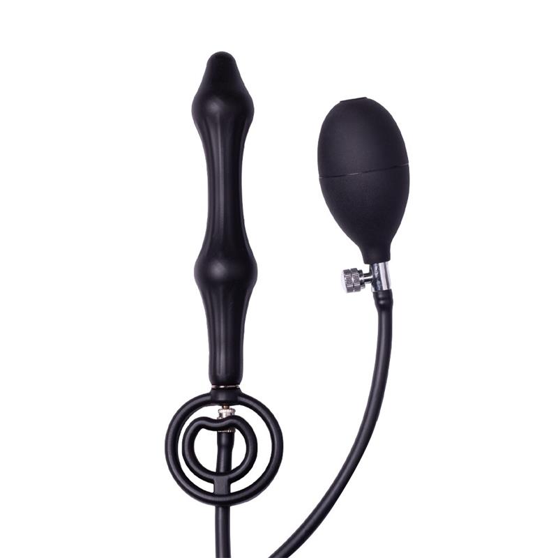 plug-anal-inflable-con-doble-bomba Plug Anal Inflable con Doble Bomba - Imagen 1