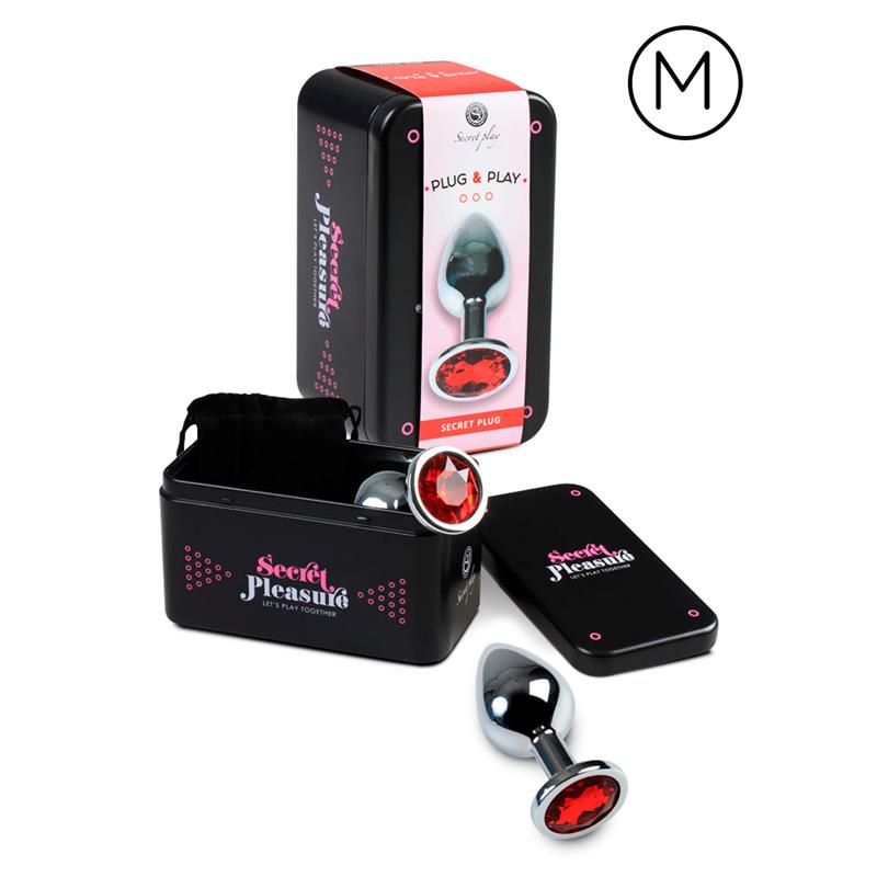 plug-anal-talla-m-rojo Plug Anal Talla M Rojo - Imagen 1