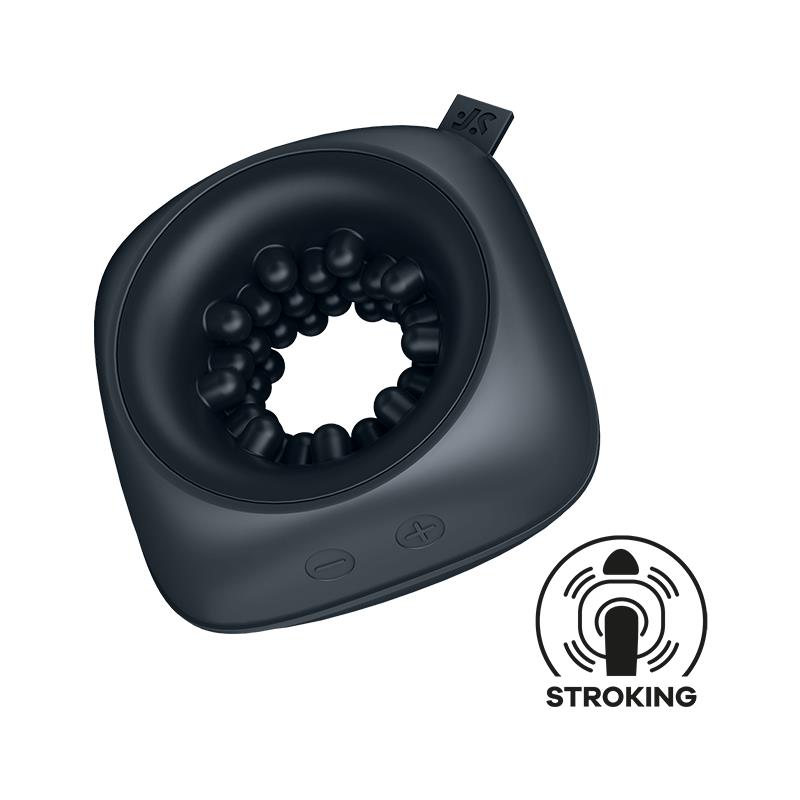 ring-stroker-anillo-maturbador-tamano-viaje-negro Ring Stroker Anillo Maturbador Tamaño Viaje Negro - Imagen 1